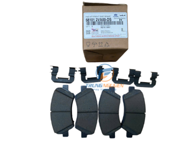 Má phanh trước Carens,K3,K5,Cerato,Accent,Elantra - 581012VA00