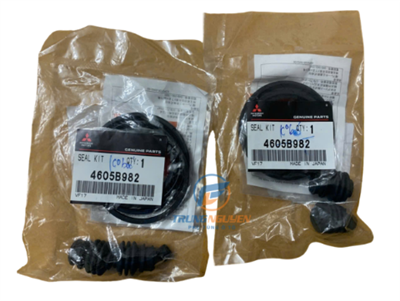 Bộ sin + chụp bụi piston + chụp bụi ắc phanh sau Outlander - 4605B982,4605A259